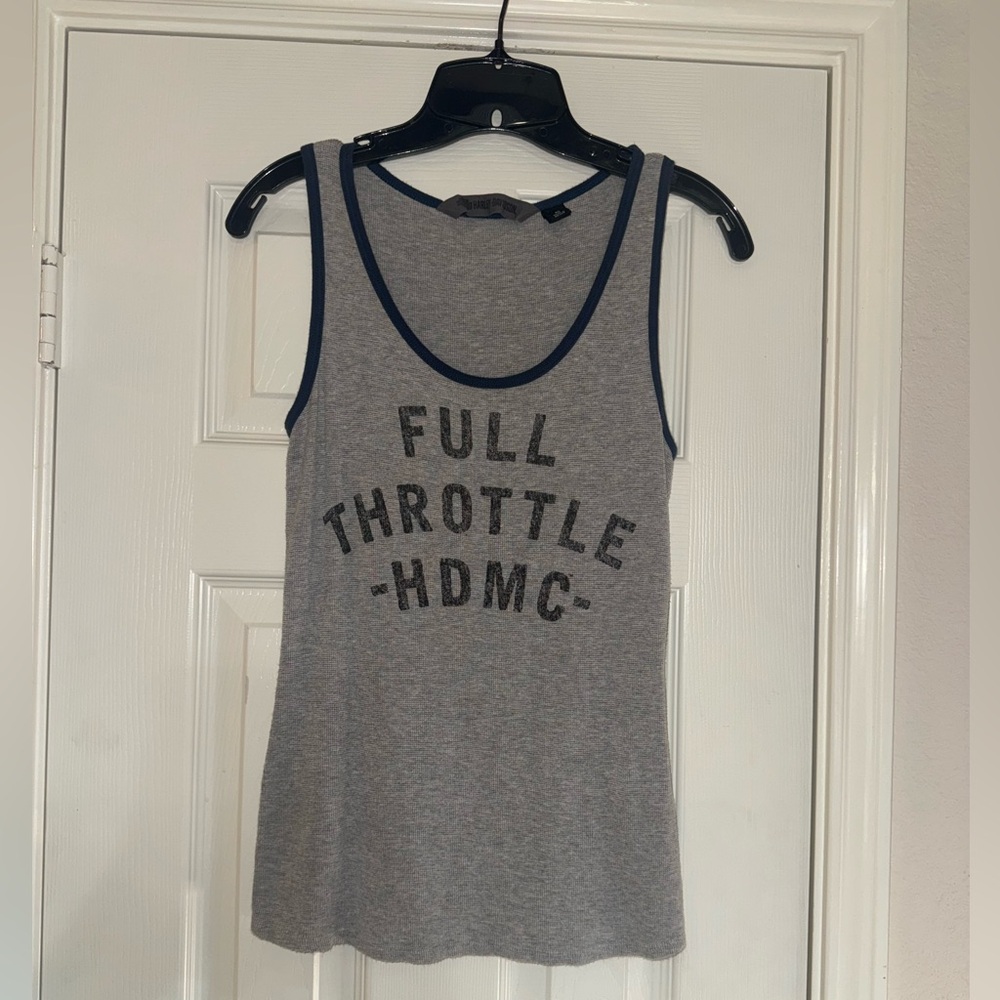 Full Throttle Harley Davidson Tank Top